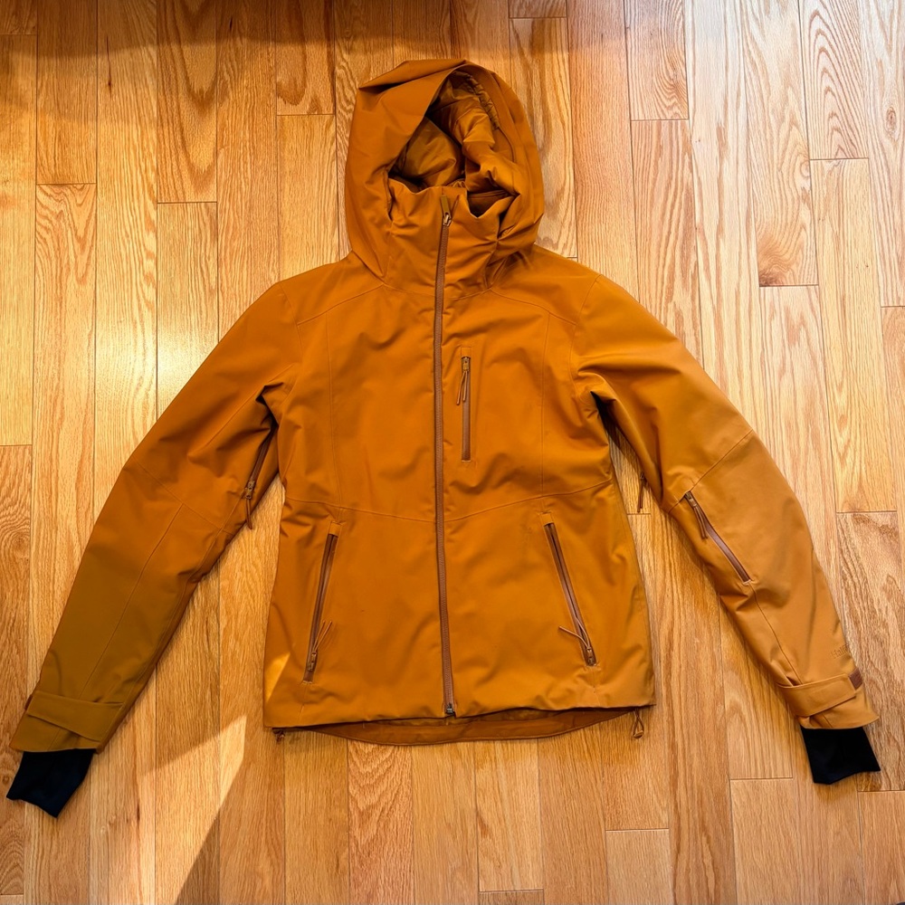 Women’s Mustard Hooded Jacket
